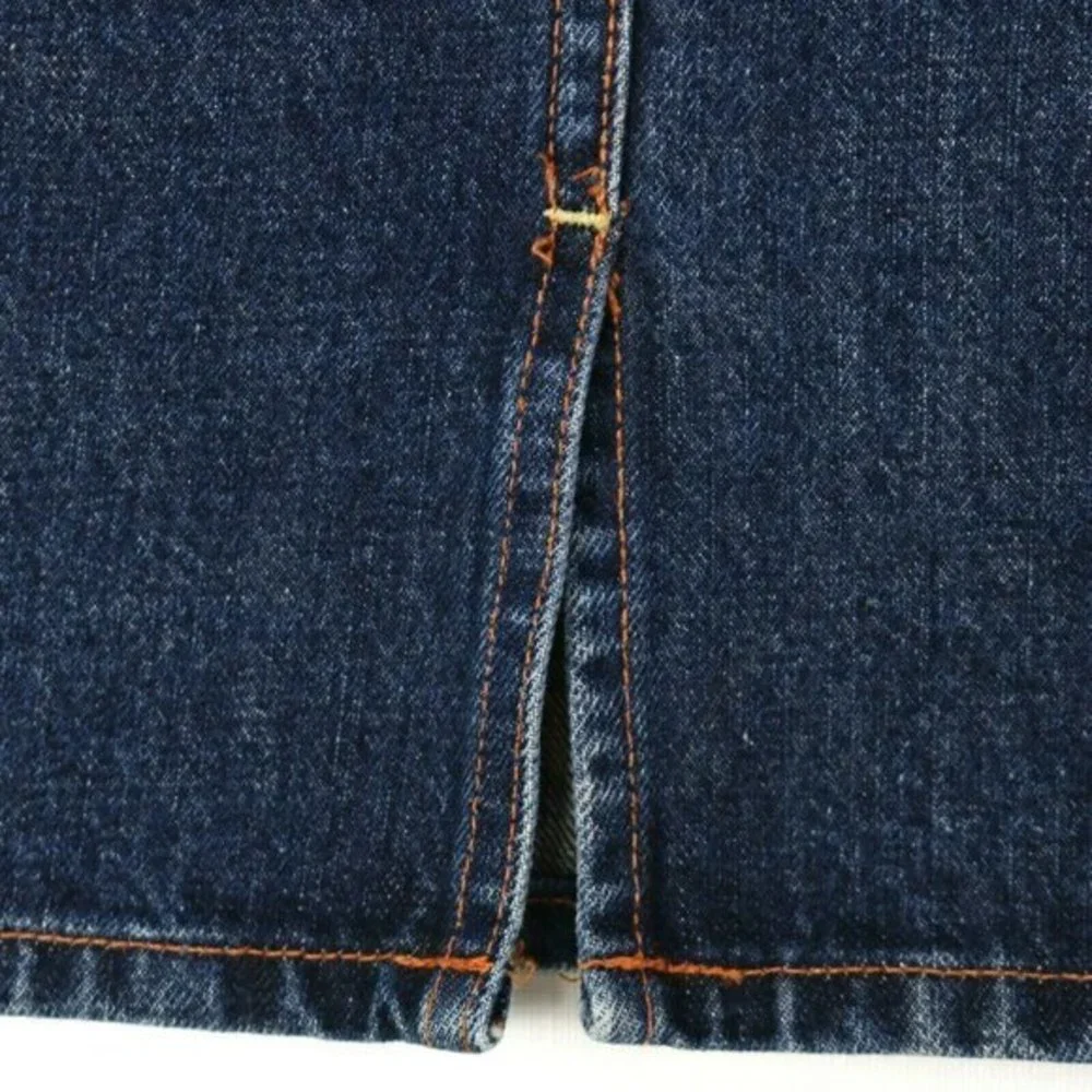 Lucky Brand Dungarees Denim Jean‎ Skirt Size 6 28